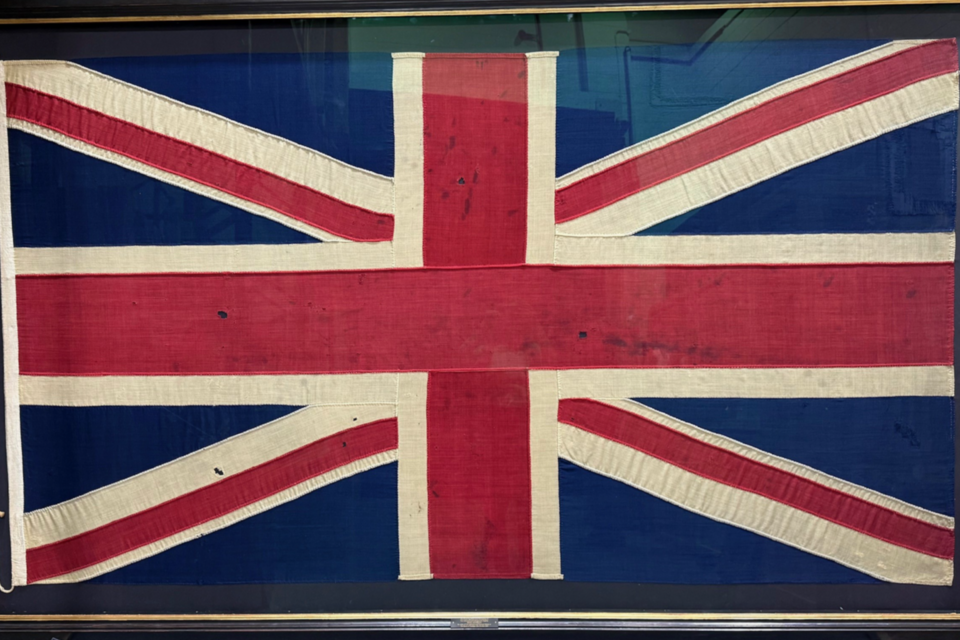 Bandeira da União Arrasada pela Guerra da Batalha de Trafalgar em risco de sair do Reino Unido