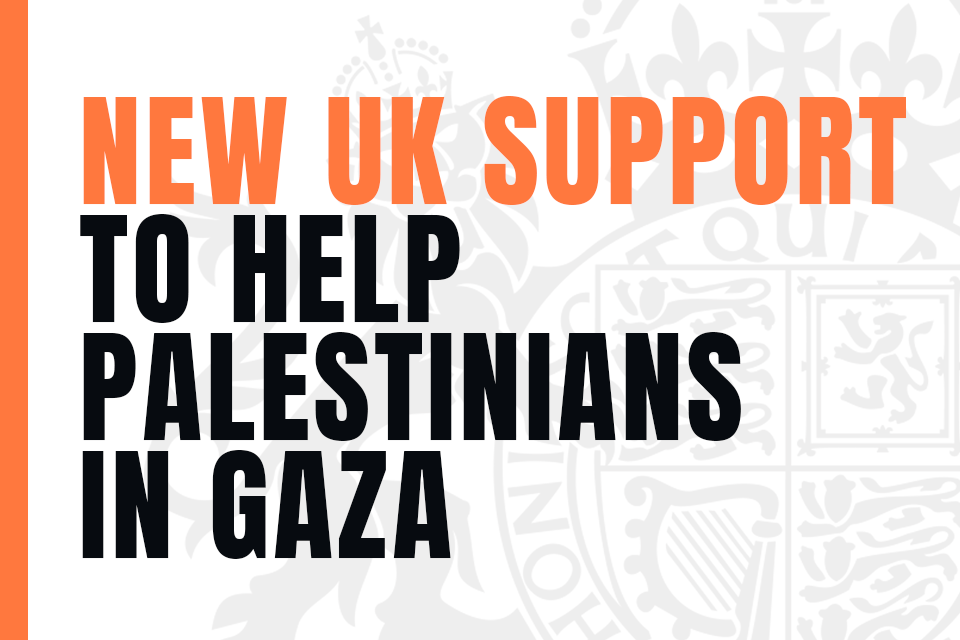 Reino Unido apoia a recuperação de Gaza como Secretário de Estrangeiros insta renovado empurrão para a paz