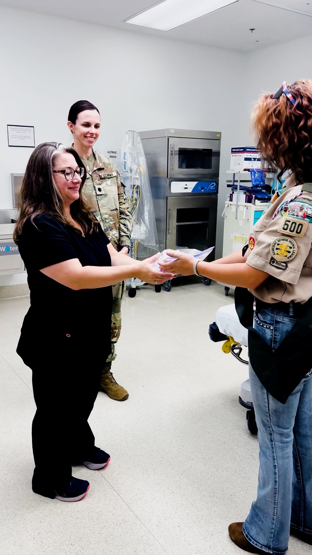 Imagem relacionada à notícia: O projeto do candidato do Eagle Scout torna as visitas do ER do Winn suportáveis para crianças
