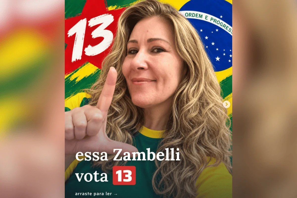 "Sou progressista": Irmã de Carla Zambelli anuncia voto em Lula