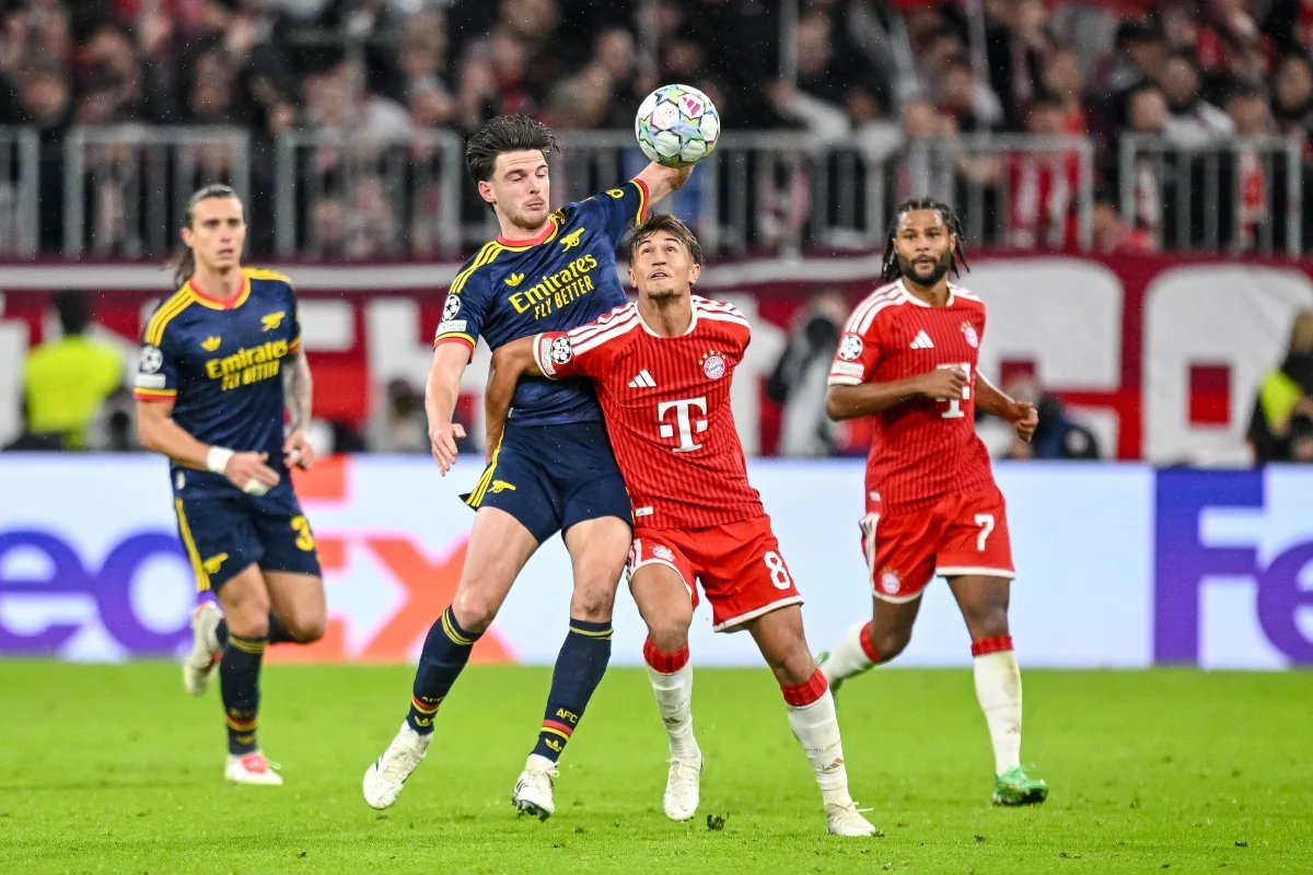 Bayern de Munique e Arsenal se enfrentaram pela Champions League