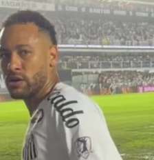 Neymar foi expulso após discussão com Rodrigo Nestor, do Bahia. Foto: Reprodução/Instagram