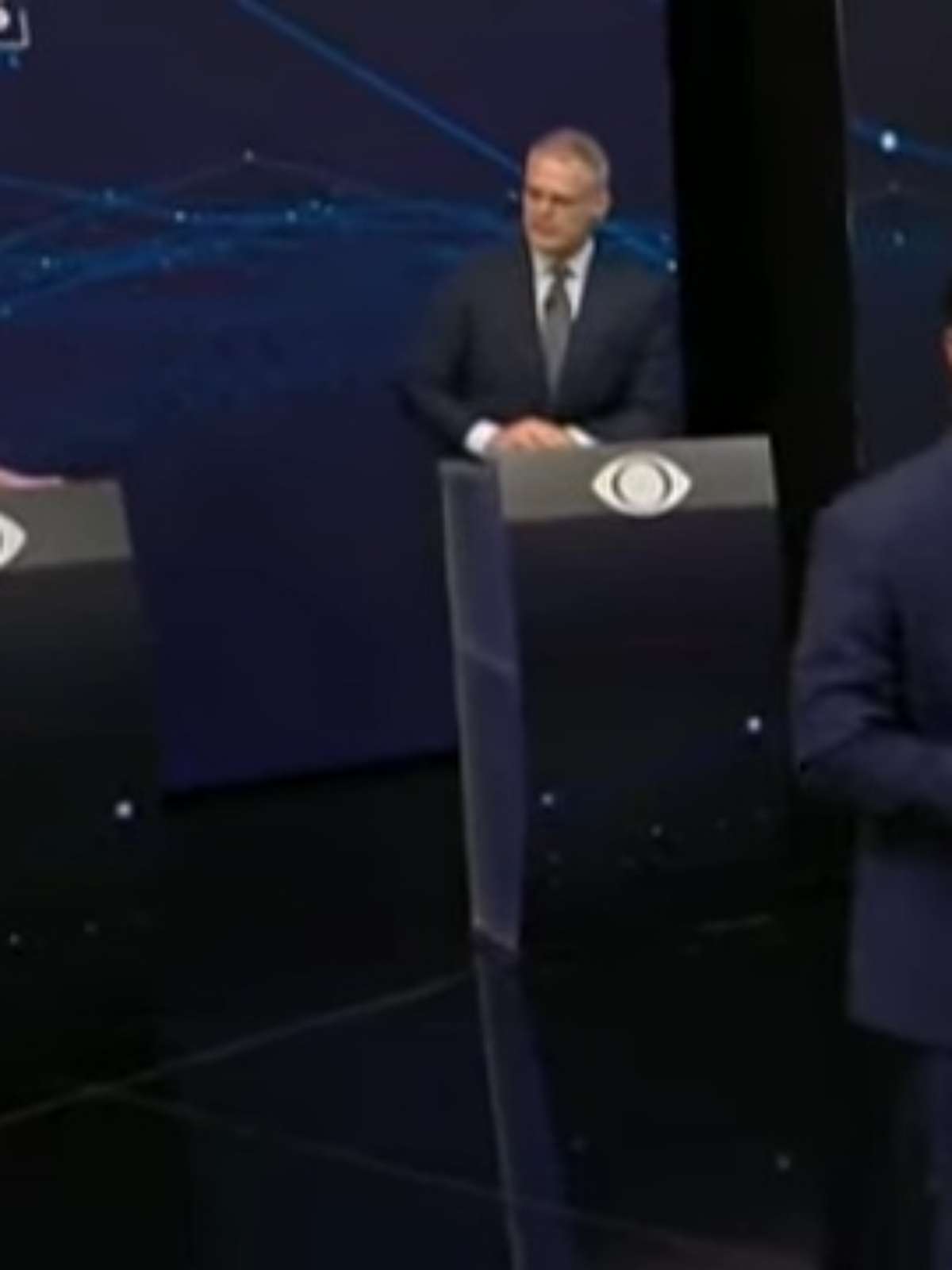 Apresentadores da Band levantam a voz contra plateia nas considerações finais de Flávio e Lula: 'Não é parte do debate'