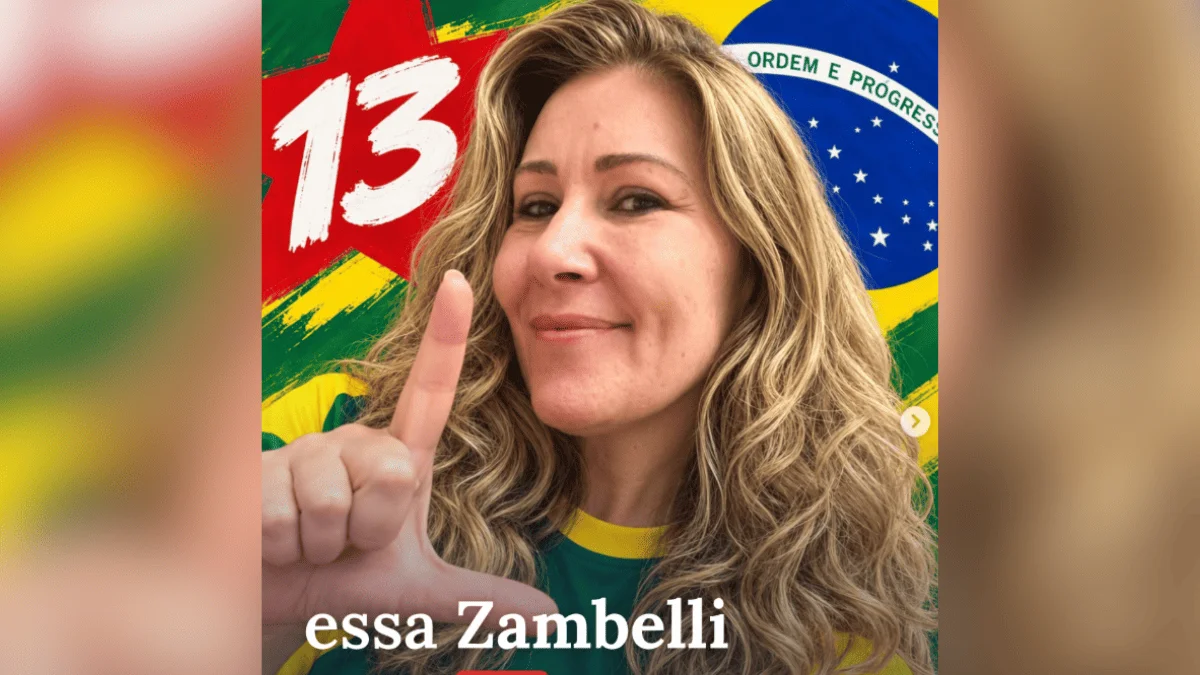"Sou progressista": irmã da ex-deputada Carla Zambelli anuncia voto em Lula