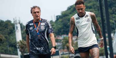 Neymar está confirmado por Cuca para o jogo contra o Flu - Foto: Raul Baretta/ Santos FC. / Jogada10