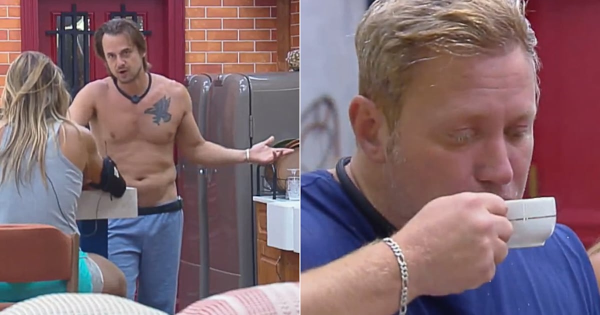 Daniel Erthal detona Serginho Hondjakoff na frente do peão: ‘Mentiroso, de bobo não tem nada!’