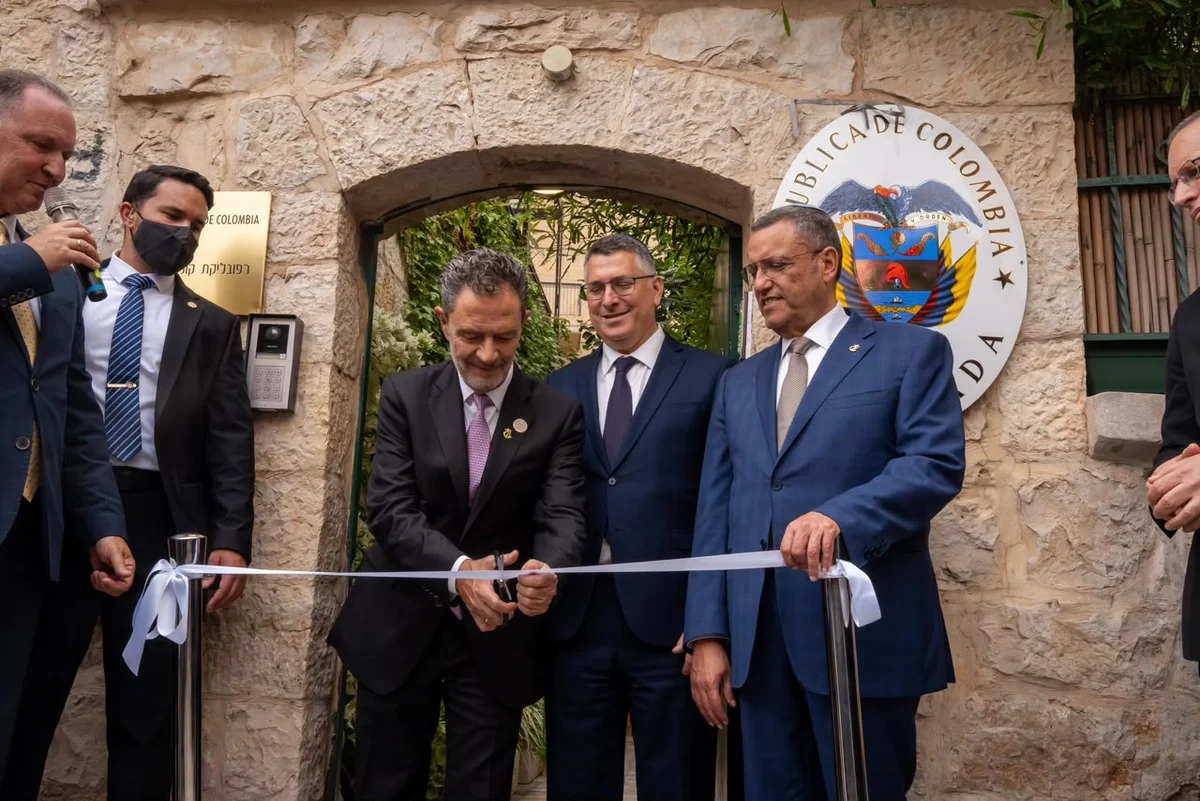 Inauguração embaixada Colômbia em Jerusalém