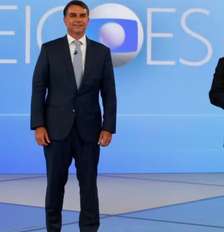 Lula e Flávio Bolsonaro no debate na Globo: veja os pontos altos de cada candidato Foto: Divulgação / Perfil Brasil