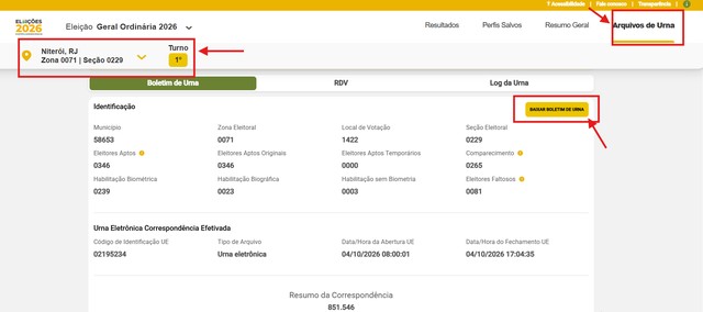 Eleições 2026: onde acompanhar a apuração dos votos pela Internet