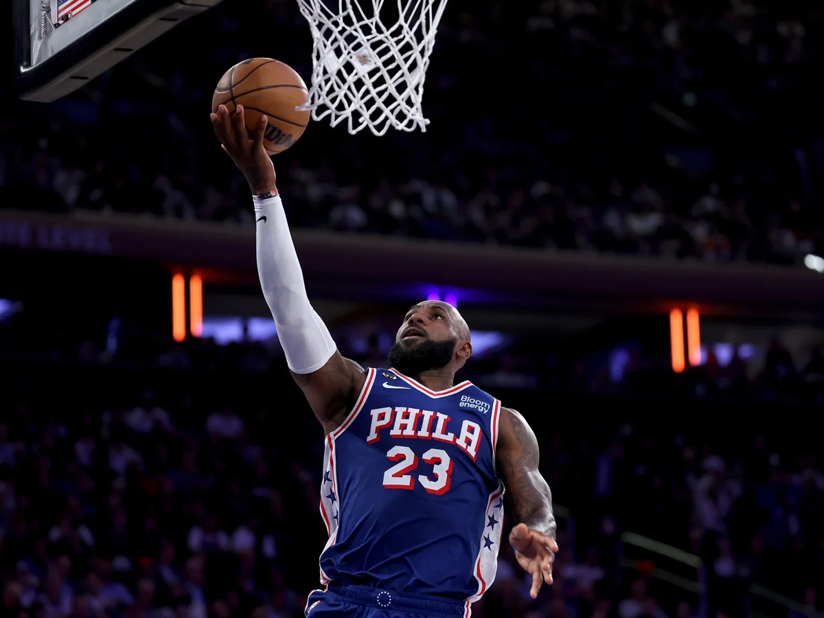 NBA: pelo Philadelphia 76ers, LeBron James tem primeira vitória em estreias