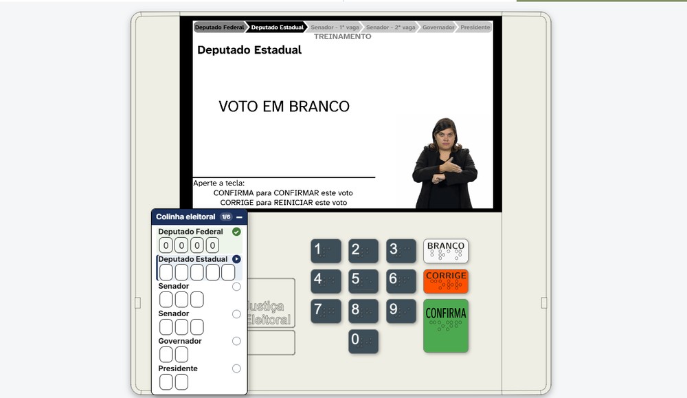 Urna eletrônica: como anular ou votar em branco nas eleições 2026