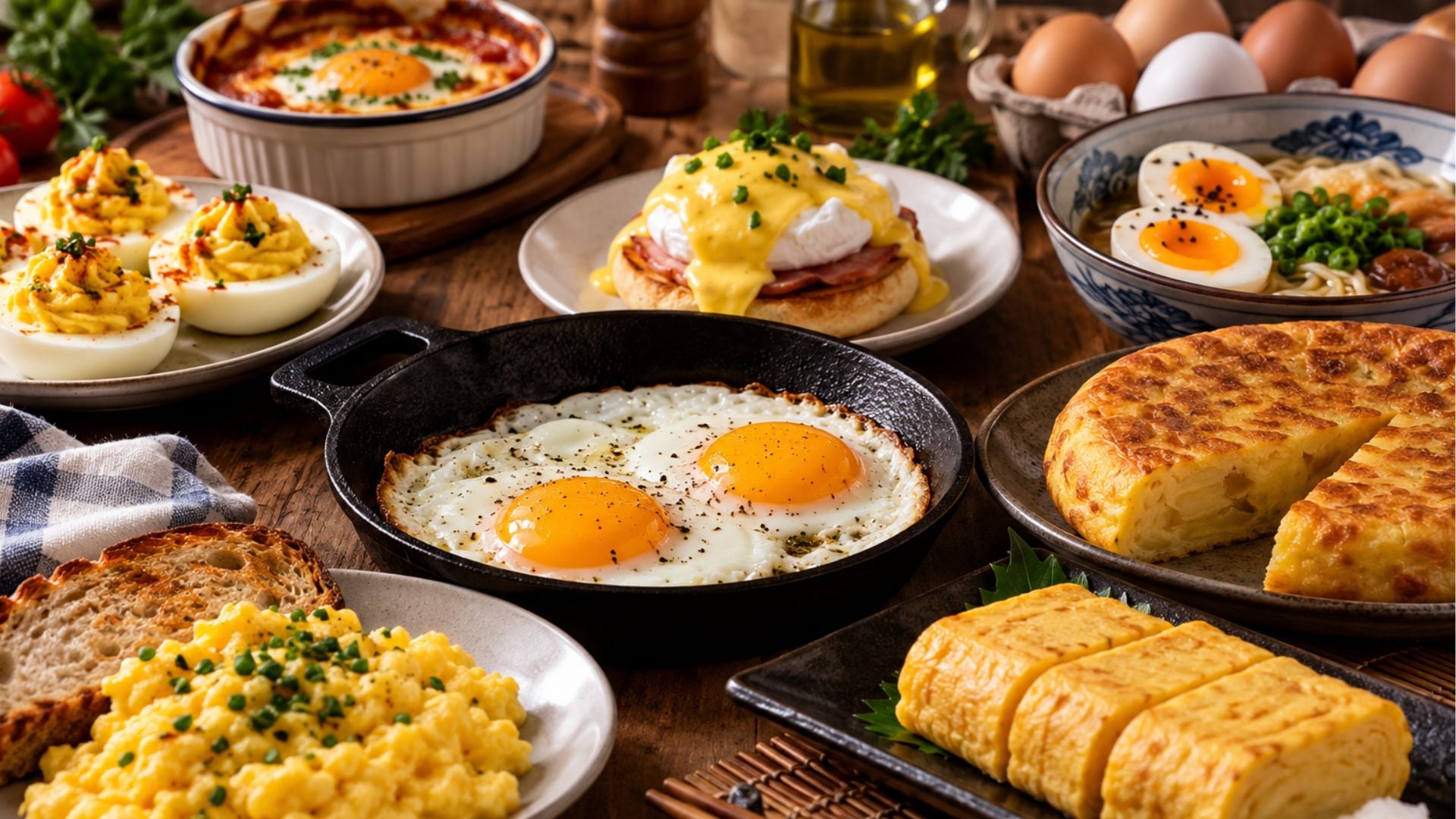 Dia Mundial do Ovo: do frito à omelete japonesa