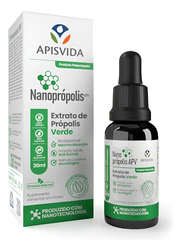 Nanoprópolis Extrato de Própolis Verde 1